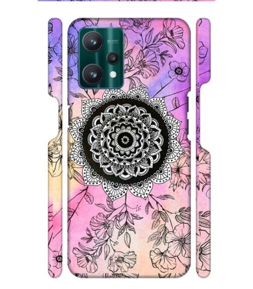 Creative rangoli pattern Realme 9 Pro Mobile Cover
