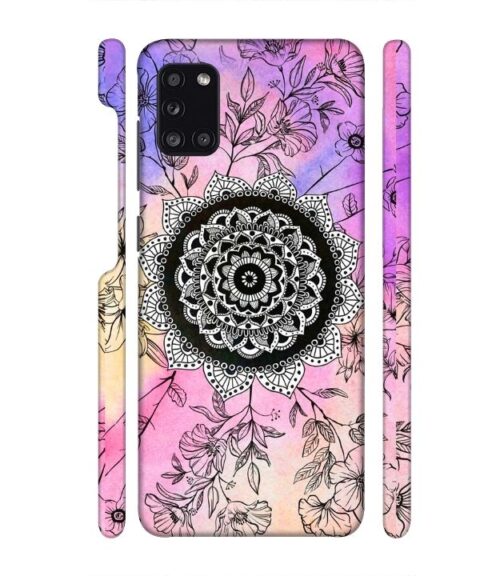 Creative rangoli pattern Samsung Galaxy A31 Mobile Cover