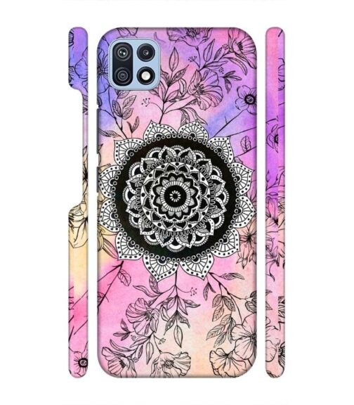 Creative rangoli pattern Samsung Galaxy F42 (5G) Mobile Cover