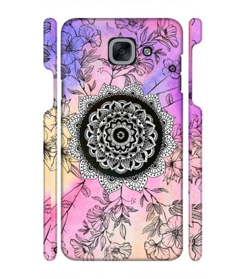Creative rangoli pattern Samsung Galaxy J7 Max Mobile Cover
