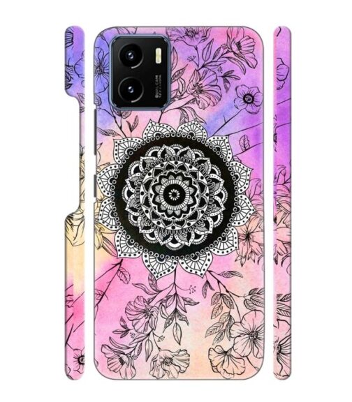 Creative rangoli pattern Vivo Y15 C Mobile Cover