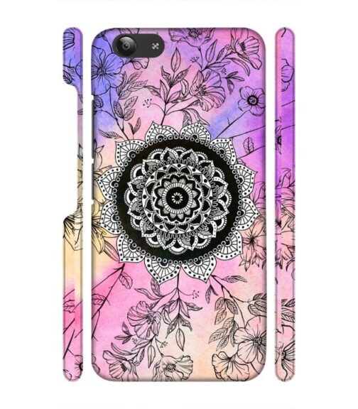 Creative rangoli pattern Vivo Y53 Mobile Cover