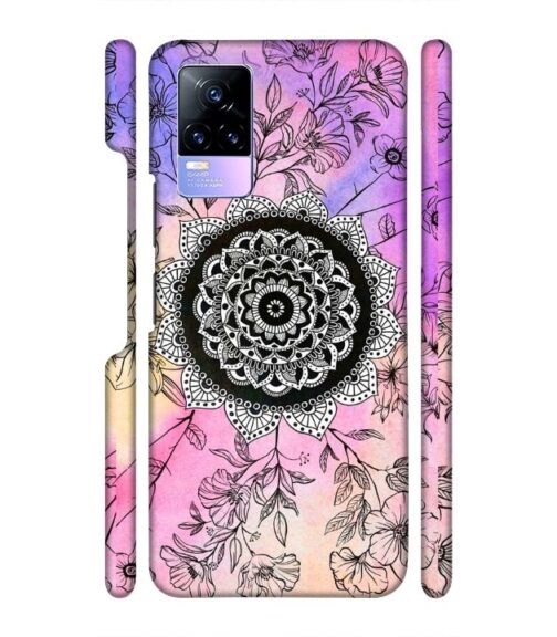 Creative rangoli pattern Vivo Y73 Mobile Cover