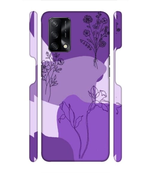 Floral Design graphics Oppo F19 S Mobile Cover