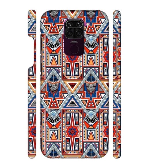 Abstract design Redmi Note 9 Mobile Cover