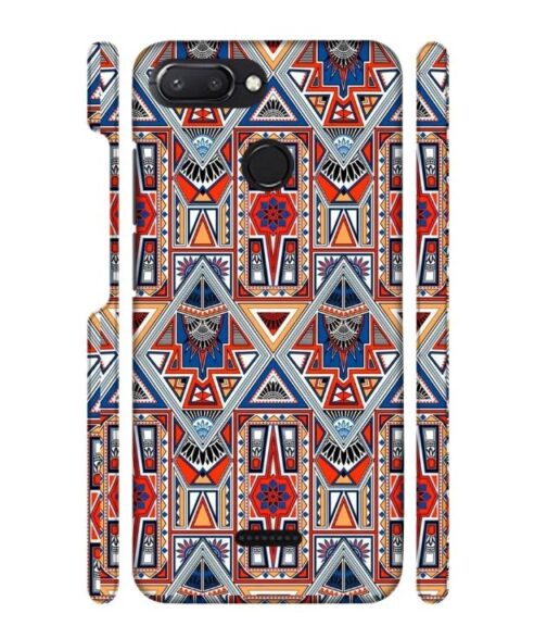 Abstract design Redmi 6 Mobile Cover