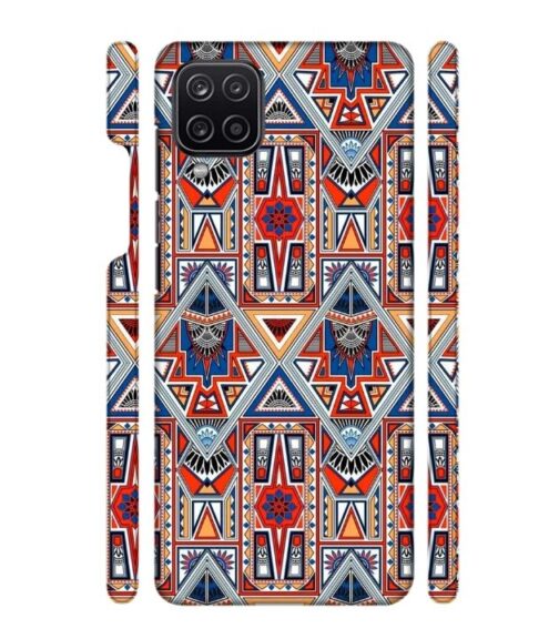 Abstract design Samsung Galaxy A12 Mobile Cover
