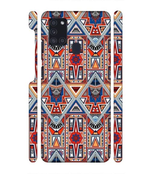 Abstract design Samsung Galaxy A21 S Mobile Cover