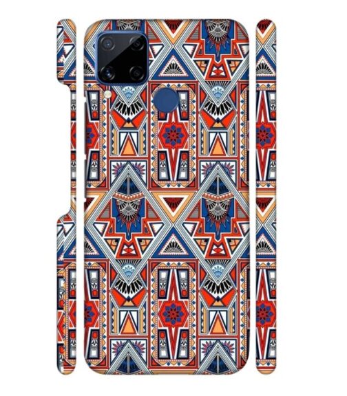 Abstract design Realme C15 Mobile Cover