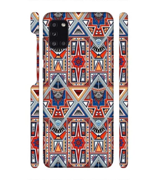Abstract design Samsung Galaxy A31 Mobile Cover