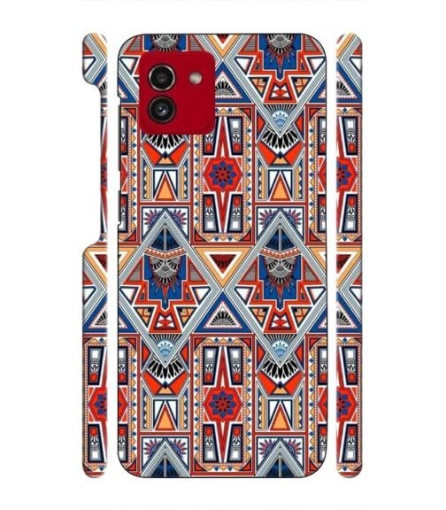 Abstract design Samsung Galaxy A03 Mobile Cover