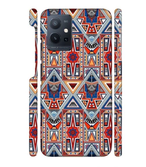 Abstract design Vivo Y75 (5G) Mobile Cover