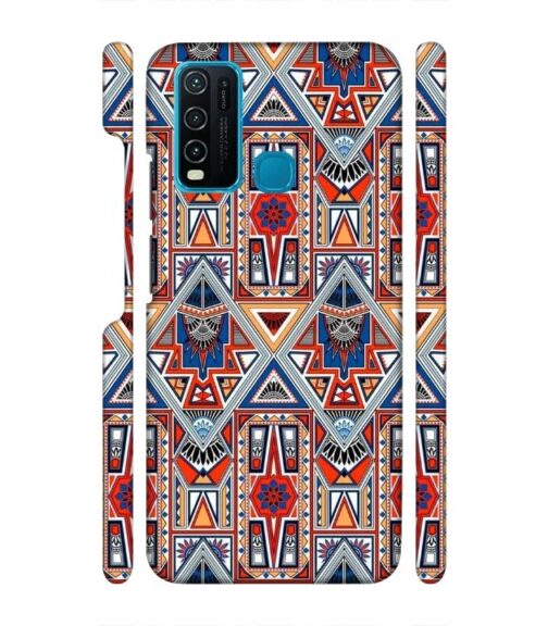 Abstract design Vivo Y30 Mobile Cover