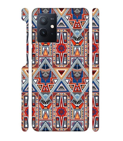 Abstract design iQOO Z6 Mobile Cover