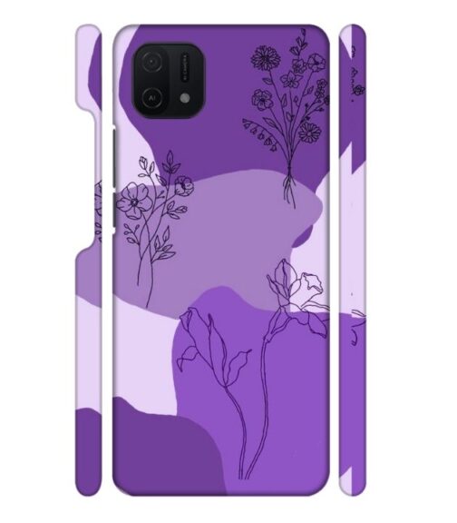 Floral Design graphics Oppo A16 E Mobile Cover