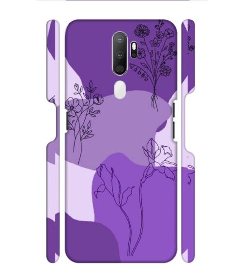 Floral Design graphics Oppo A9 (2020) Mobile Cover
