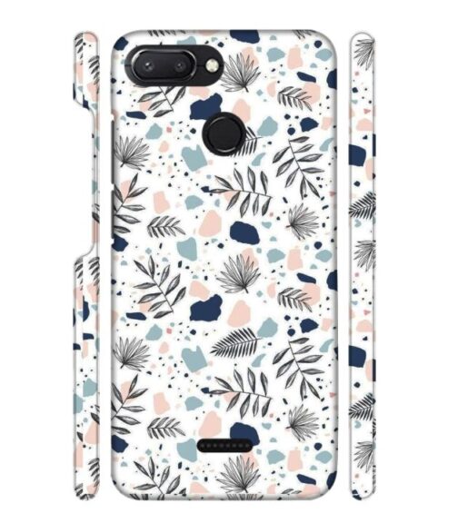 Neural color floral design Redmi 6 Mobile Cover