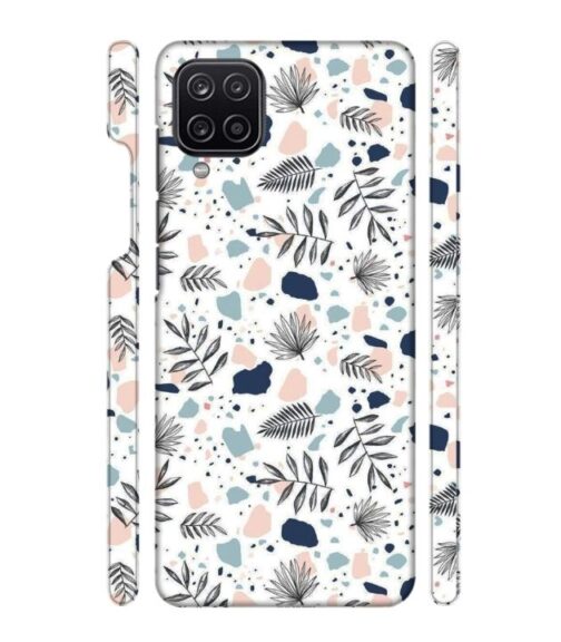 Neural color floral design Samsung Galaxy A12 Mobile Cover