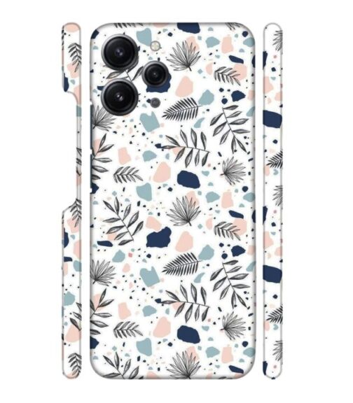 Neural color floral design Redmi 12 (5G) Mobile Cover