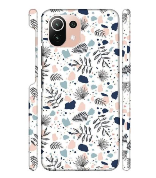 Neural color floral design Mi 11 Lite Mobile Cover