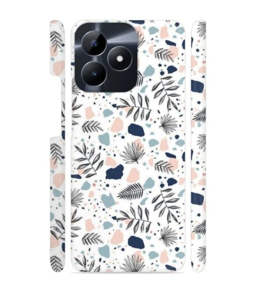Neural color floral design Realme C53 Mobile Cover