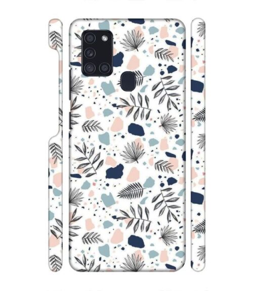 Neural color floral design Samsung Galaxy A21 S Mobile Cover