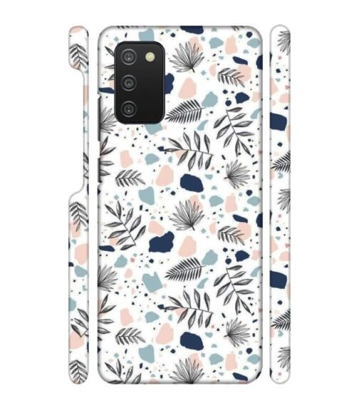 Neural color floral design Samsung Galaxy F02 S Mobile Cover