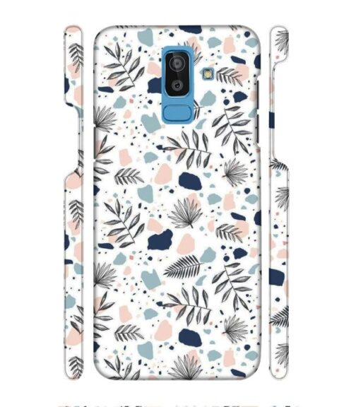 Neural color floral design Samsung Galaxy J8 Mobile Cover