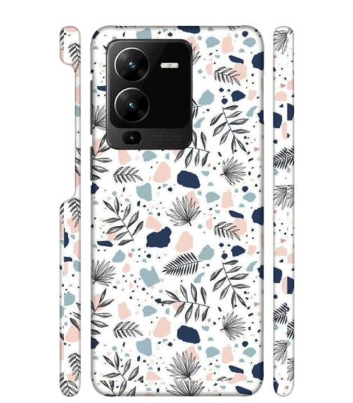 Neural color floral design Vivo Y22 Mobile Cover