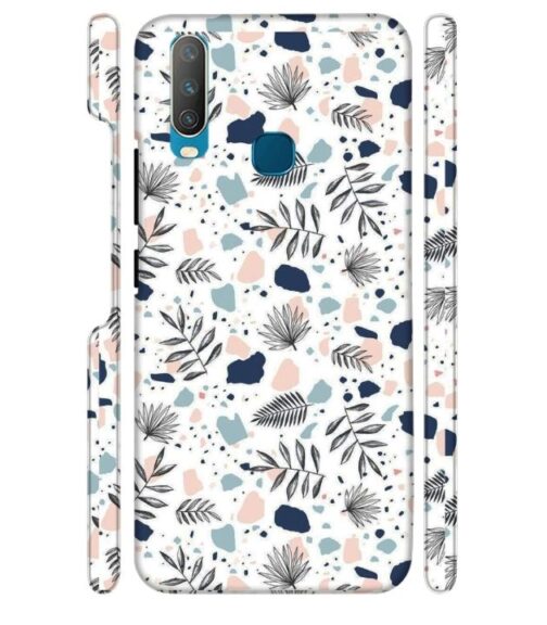 Neural color floral design Vivo Y15 Mobile Cover
