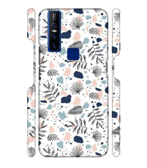 Neural color floral design Vivo V15 Mobile Cover