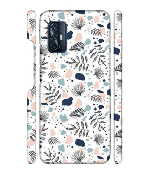 Neural color floral design Vivo V17 Mobile Cover