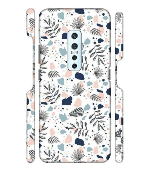Neural color floral design Vivo V17 Pro Mobile Cover