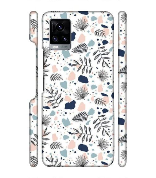Neural color floral design Vivo V20 Pro Mobile Cover