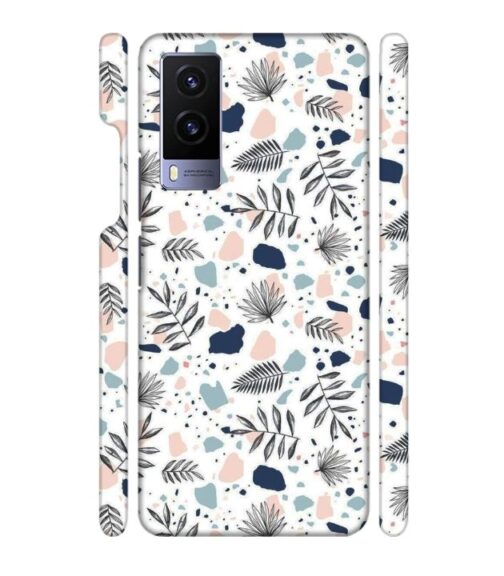Neural color floral design Vivo V21 E Mobile Cover
