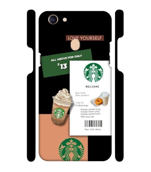 Starbuck background Oppo F7 Mobile Cover