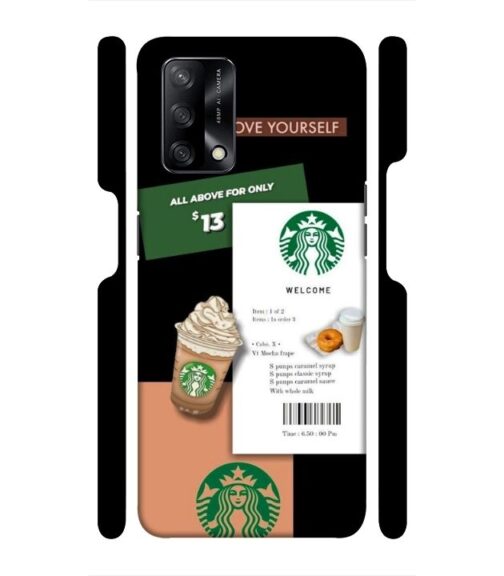 Starbuck background Oppo F19 S Mobile Cover