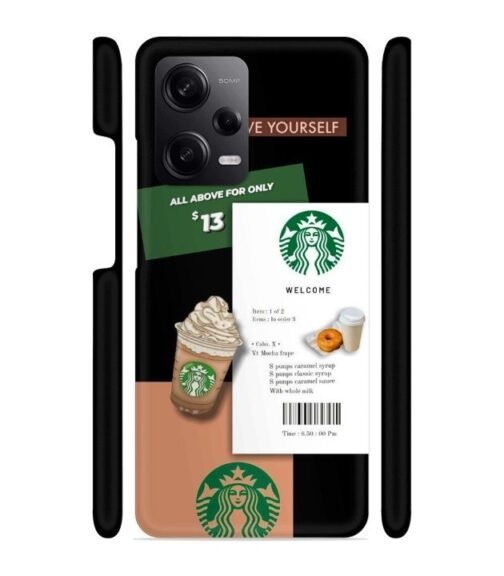 Starbuck background Redmi Note 12 (5G) Mobile Cover
