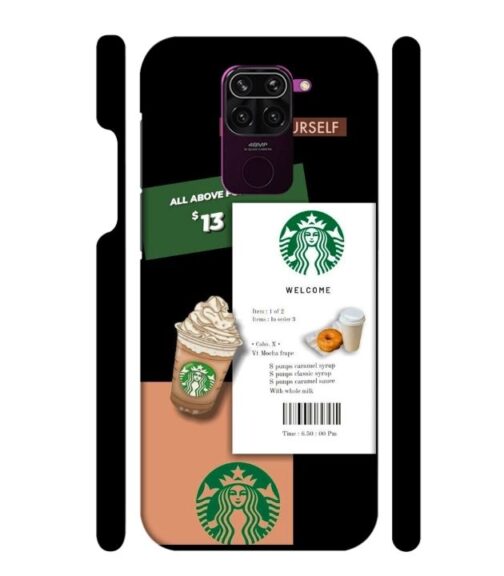 Starbuck background Redmi Note 9 Mobile Cover