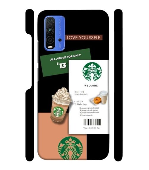 Starbuck background Redmi 9 Power Mobile Cover