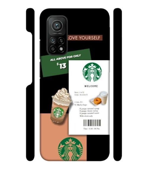Starbuck background Mi 10T Mobile Cover