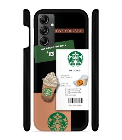 Starbuck background Samsung Galaxy F13 5G Mobile Cover