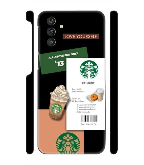 Starbuck background Samsung Galaxy M13 4G Mobile Cover