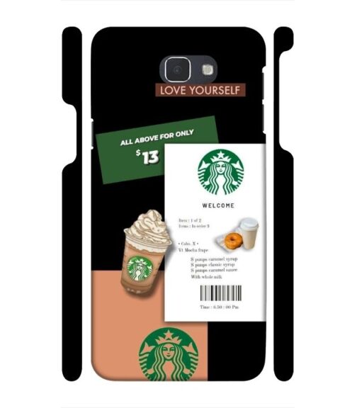 Starbuck background Samsung Galaxy J7 Prime Mobile Cover