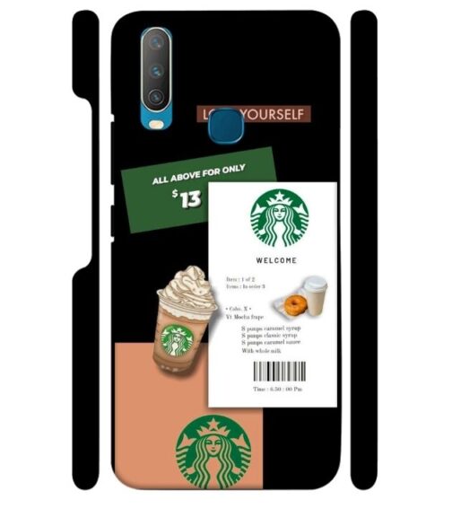 Starbuck background Vivo Y15 Mobile Cover