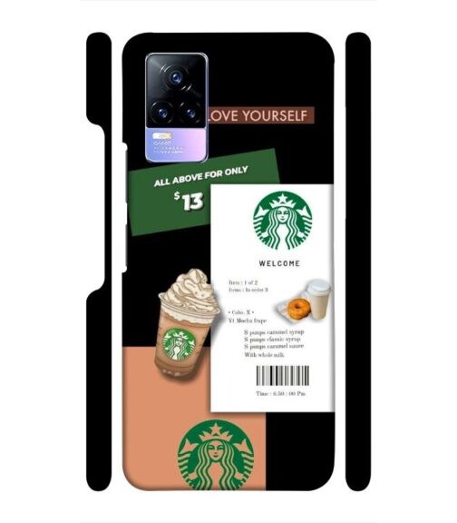 Starbuck background Vivo Y73 Mobile Cover