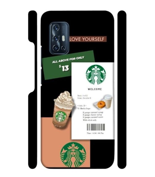 Starbuck background Vivo V17 Mobile Cover