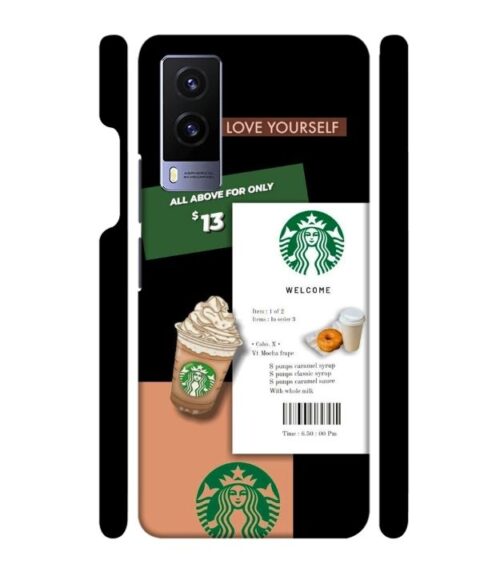 Starbuck background Vivo V21 E Mobile Cover