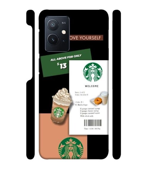 Starbuck background iQOO Z6 Mobile Cover