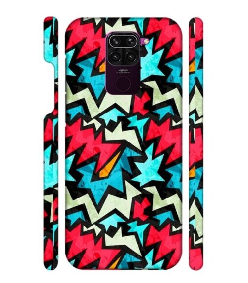Colorfull background Redmi Note 9 Mobile Cover